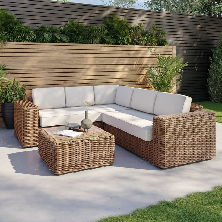Lusso Lounge wicker Sofa